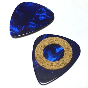 Daug 50pcs Blue Pearl Kino Gitara Kirtikliai 0.71 mm 0.96 mm w/ Pagalvėlių Žiedas 336
