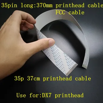10vnt 35pin 37cm DX7 spausdinimo galvutė laidas spausdintuvo 35pin 370mm spausdinimo galvutė kabelis 35p 37cm FFC kabelis 3446